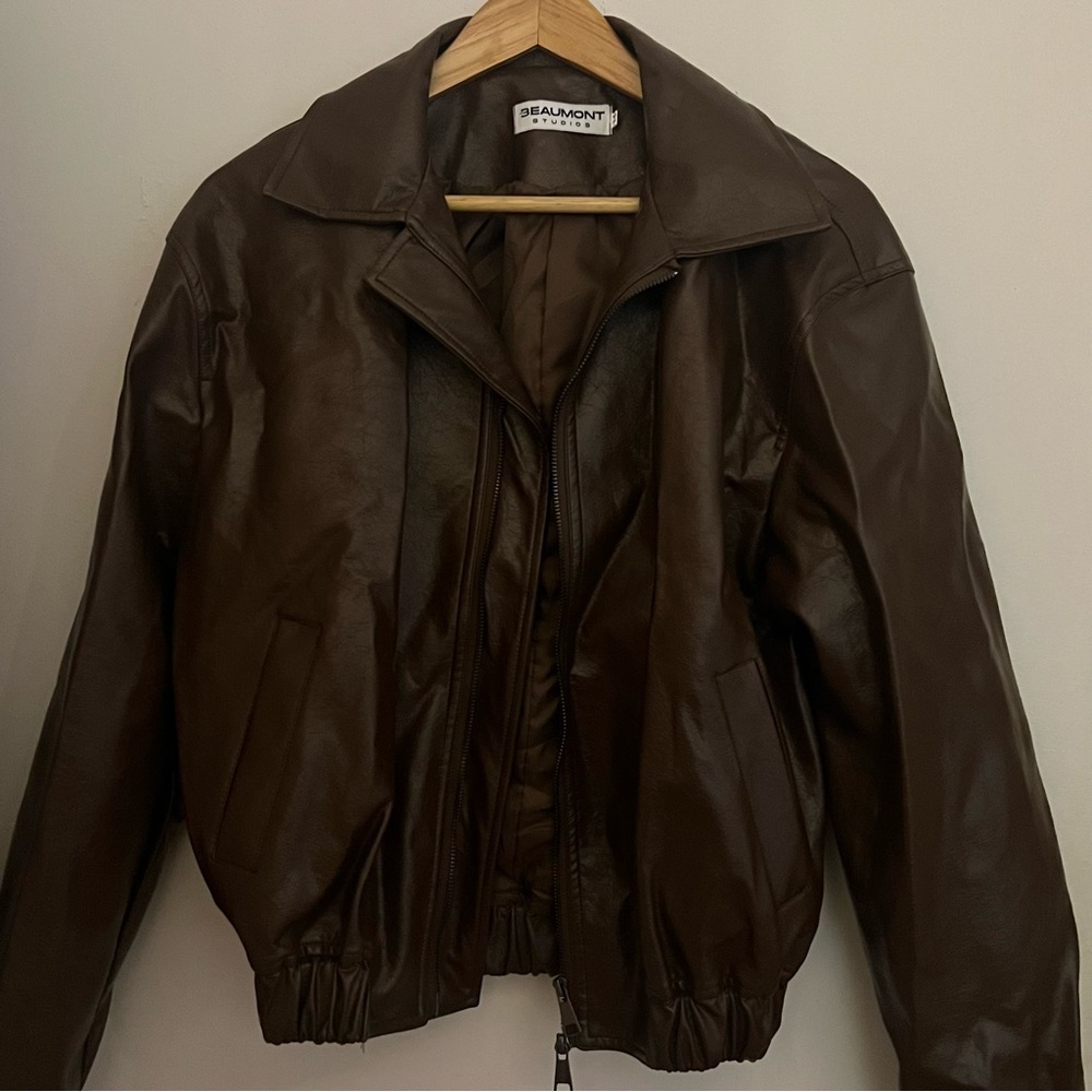 Beaumont ‘Falco’ leather jacket